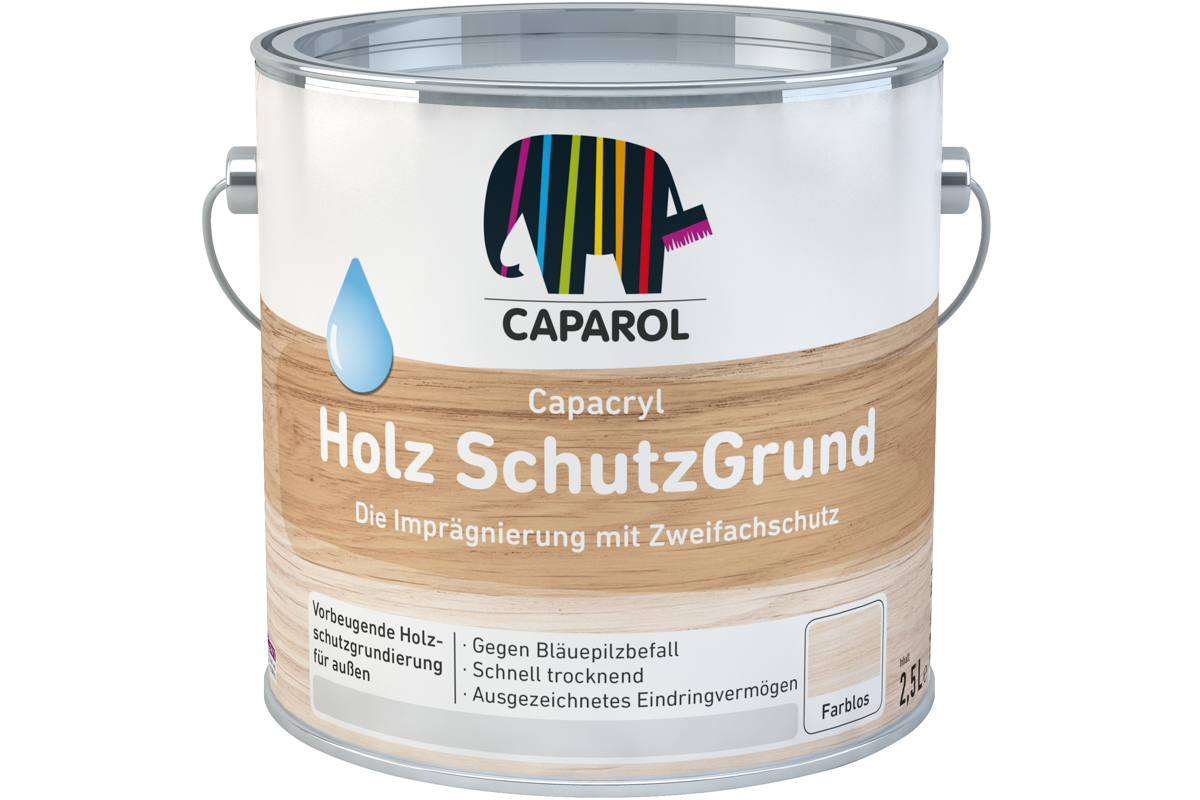 Caparol Capacryl Holz SchutzGrund 750 ml Farblos